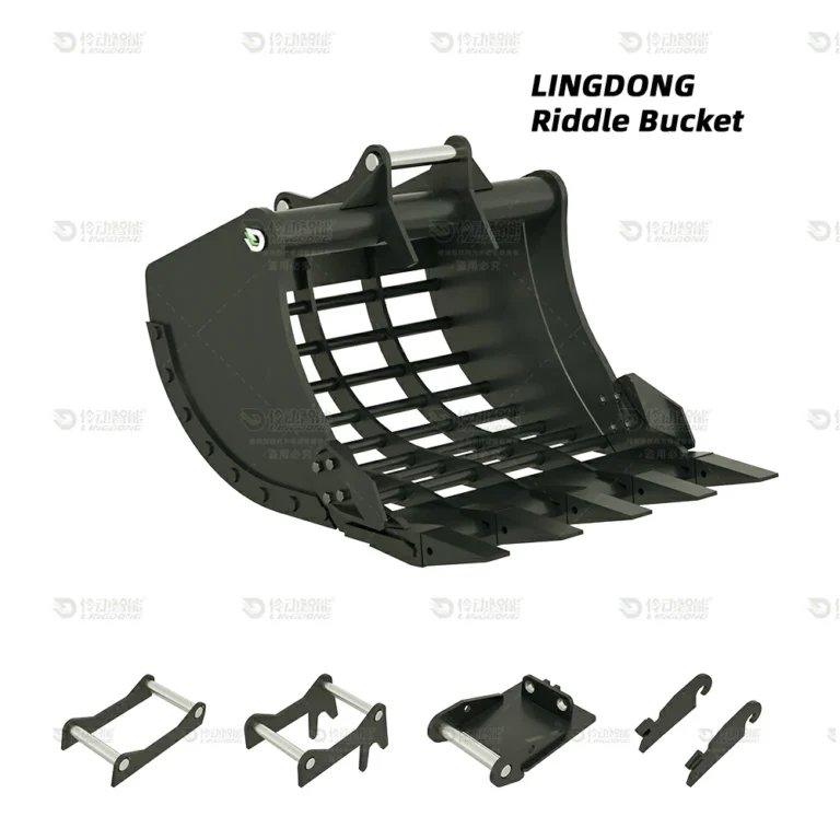 Lingdong-Riddle-Bucket-High-Efficiency-Sorting-with-Tiltrotator-for-excavator-1