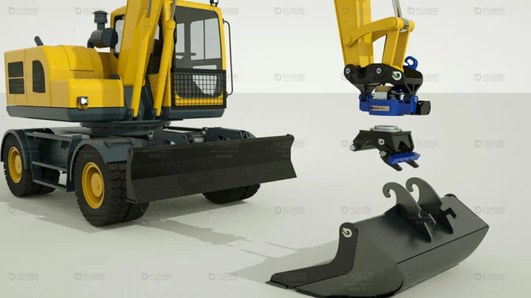 LINGDONG-Tiltrotator-with-CW-Quick-Coupler-for-excavator-1